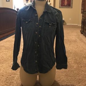 Lucky Brand jean shirt